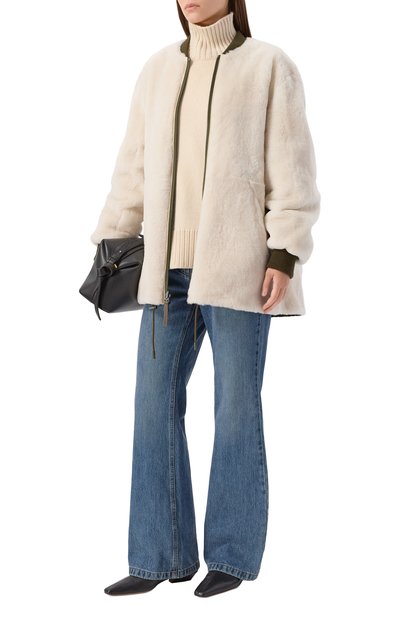 Двусторонний бомбер из овчины YVES SALOMON, арт. M04080/M05X, фото 2