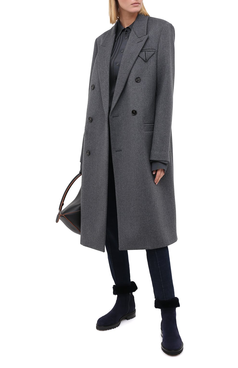 Замшевые ботинки KITON, арт. D50805X04T78, фото 2