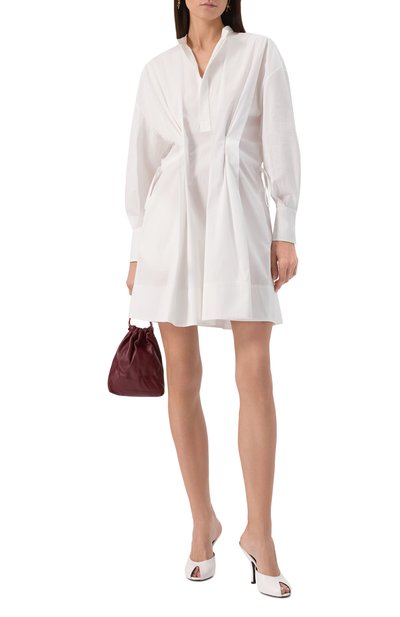 Кожаные мюли date 105 JUDE белого цвета по цене 62100 руб., арт. DATE MULE IN, фото 2 Кожаные мюли date 105 JUDE, арт. DATE MULE IN, фото 2