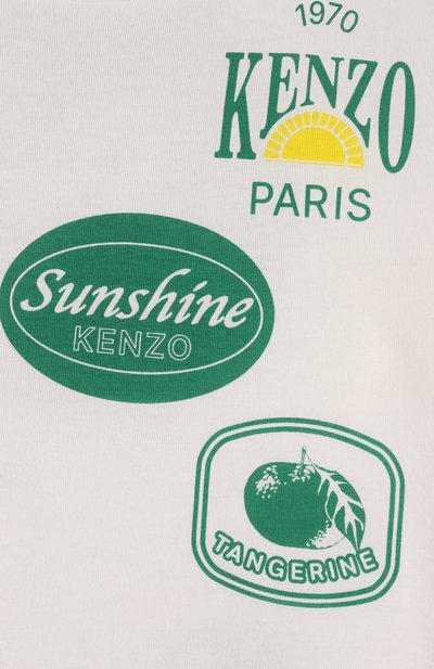 Хлопковая футболка KENZO, арт. K61148, фото 3