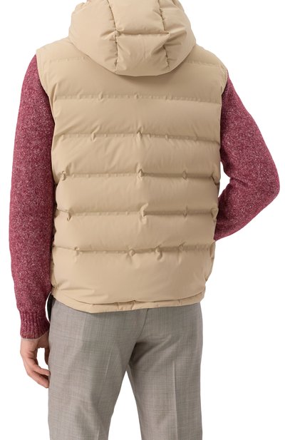 Пуховый жилет BRUNELLO CUCINELLI, арт. MM4911995, фото 4