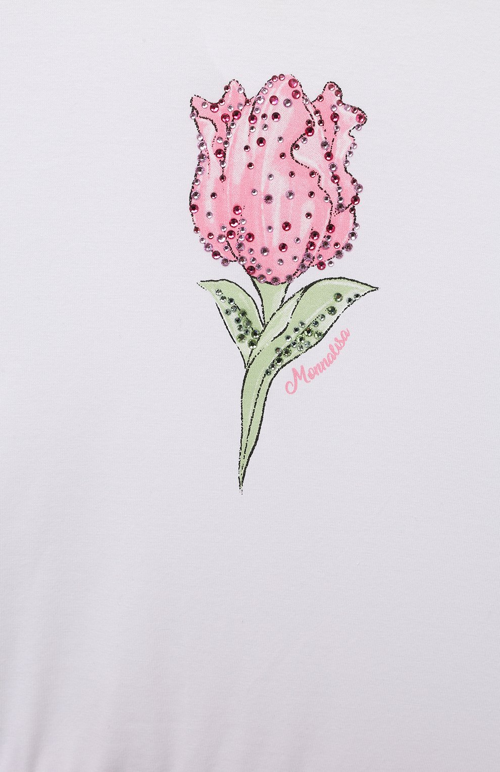 Хлопковое платье MONNALISA, арт. 31A904, фото 3