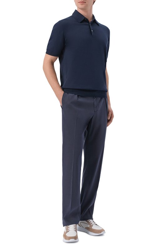 Брюки из лиоцелла Kiton UP1LACRK0609H Синий  UP1LACRK0609H Фото 2