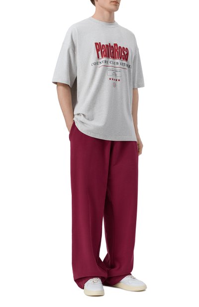 Хлопковая футболка PLANTA ROSA, арт. PR/T01/RED-SPECTRUM/220VELVET, фото 2