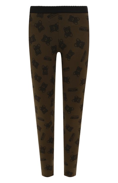 Женские хлопковые легинсы MOSCHINO, арт. A4317/9011