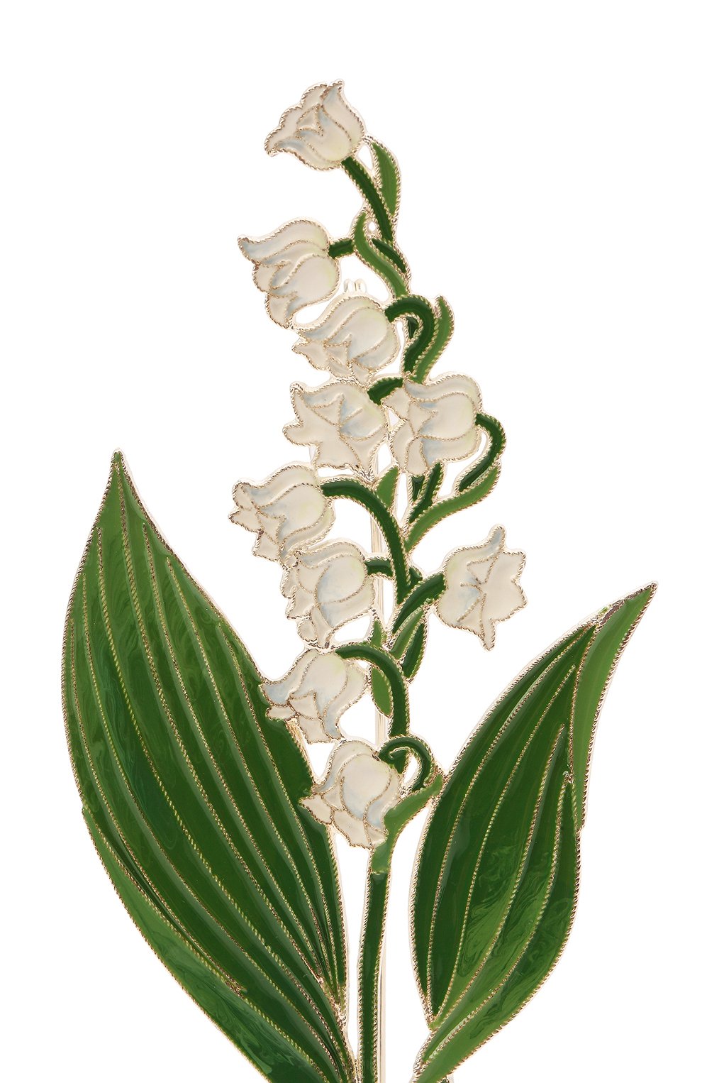 Брошь ландыш РУССКИЕ САМОЦВЕТЫ, арт. 41500, фото 4