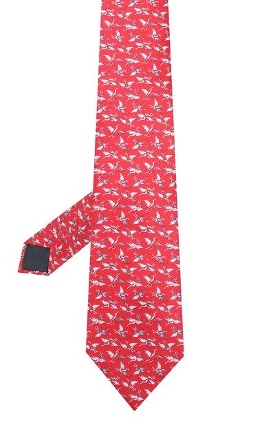 Шелковый галстук LANVIN красного цвета по цене 8415 руб., арт. 2336/TIE, фото 2 Шелковый галстук LANVIN, арт. 2336/TIE, фото 2