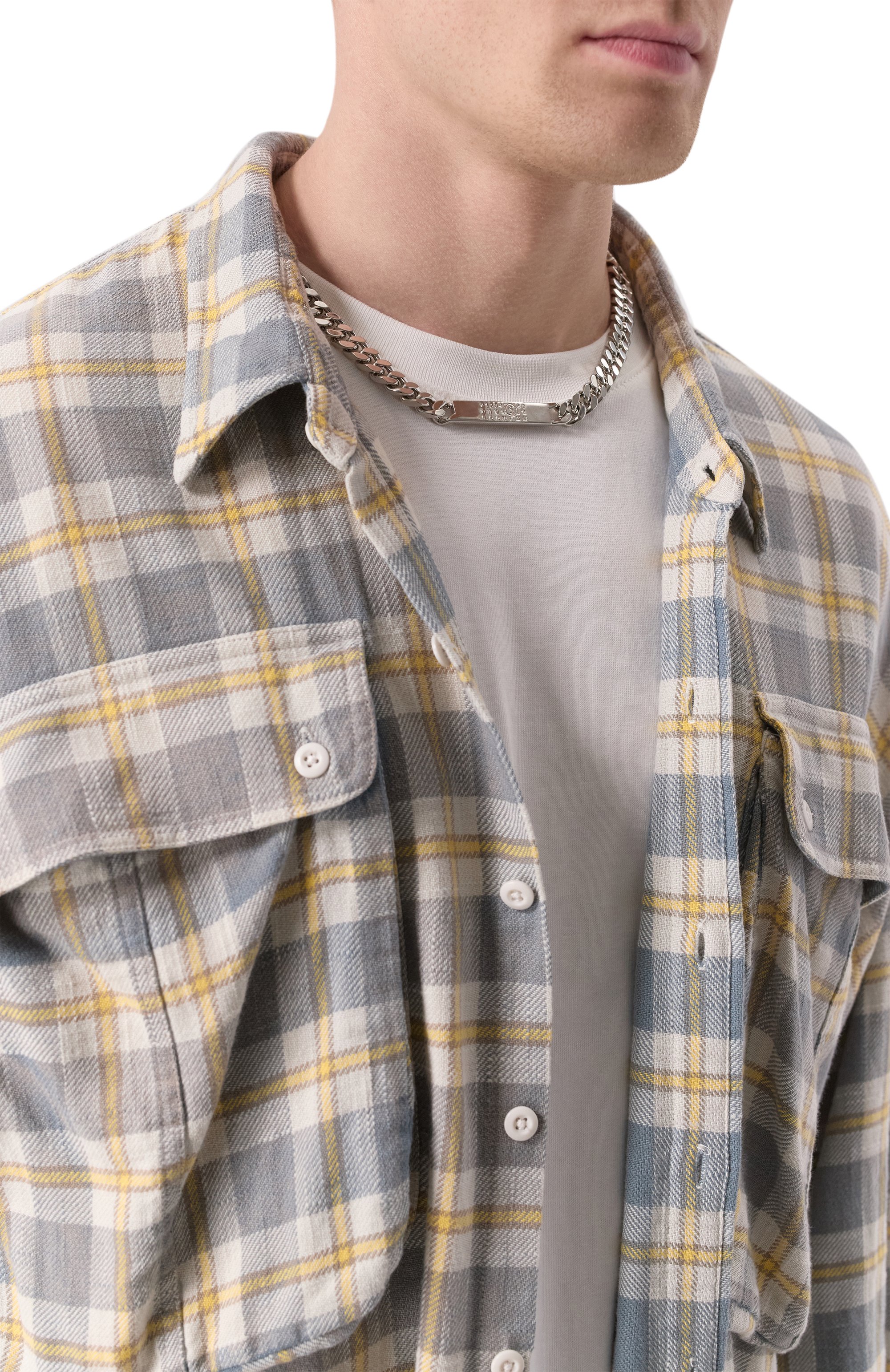 Колье MM6, арт. SM6UU0033 SV0235/PALLADIUM, фото 2