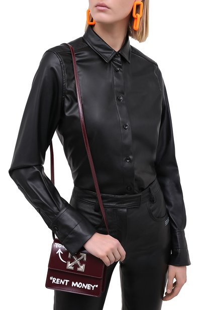 Поясная сумка 0.7 jitney OFF-WHITE, арт. 0WNA093E20LEA0012801, фото 5