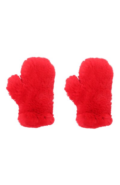 Меховые варежки из кролика CAROLON, арт. АК-24-МХ-002-1, фото 2