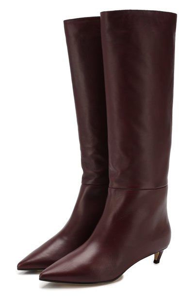 Кожаные сапоги maxima 35 JIMMY CHOO, арт. MAXIMA 35/CLF, фото 1