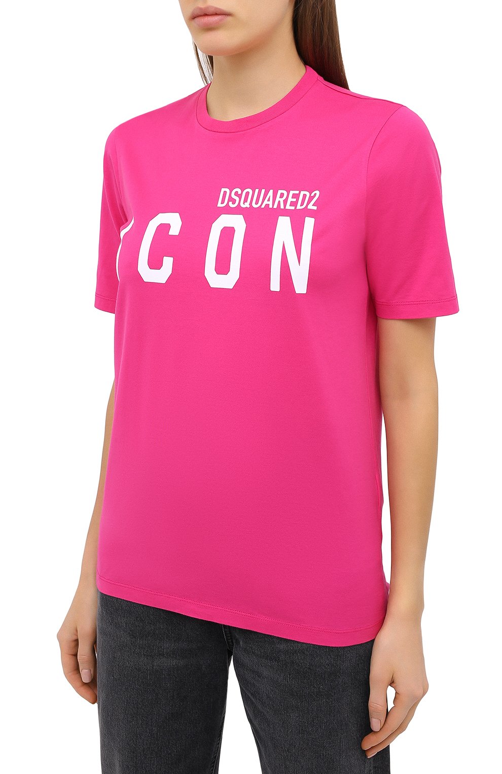 Хлопковая футболка DSQUARED2, арт. S80GC0003/S23009, фото 3