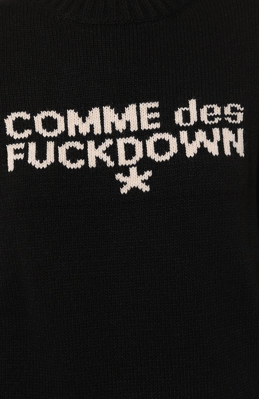 Свитер Comme des Fuckdown CDFD3165 Чёрный  CDFD3165 Фото 5