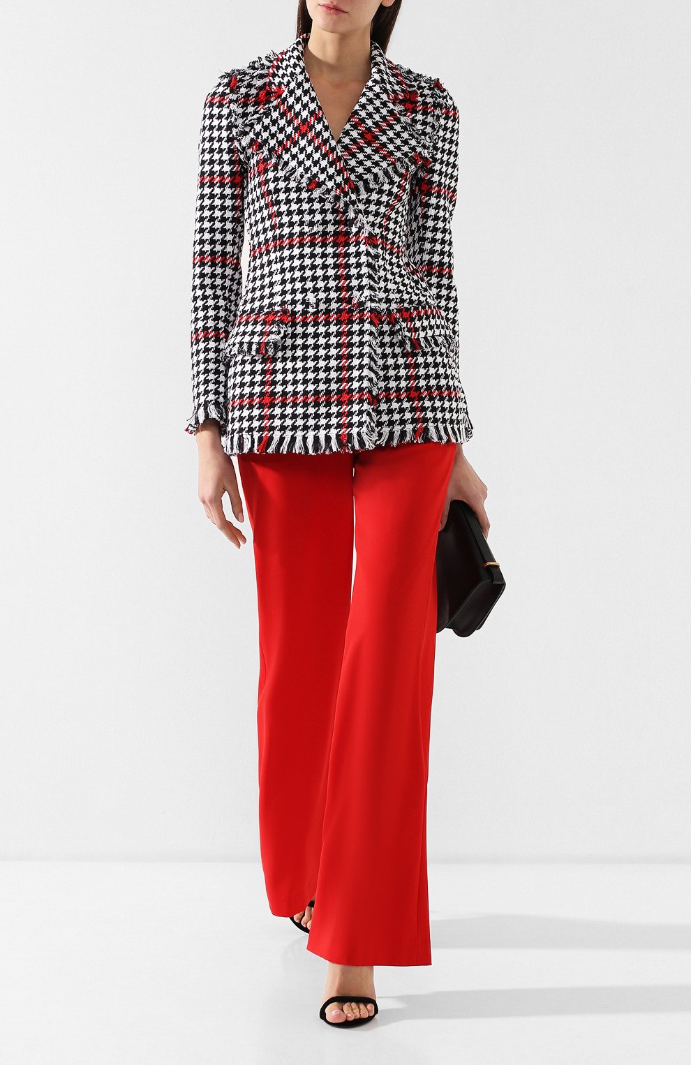Твидовый жакет MSGM, арт. 2641MDG05 195115, фото 2