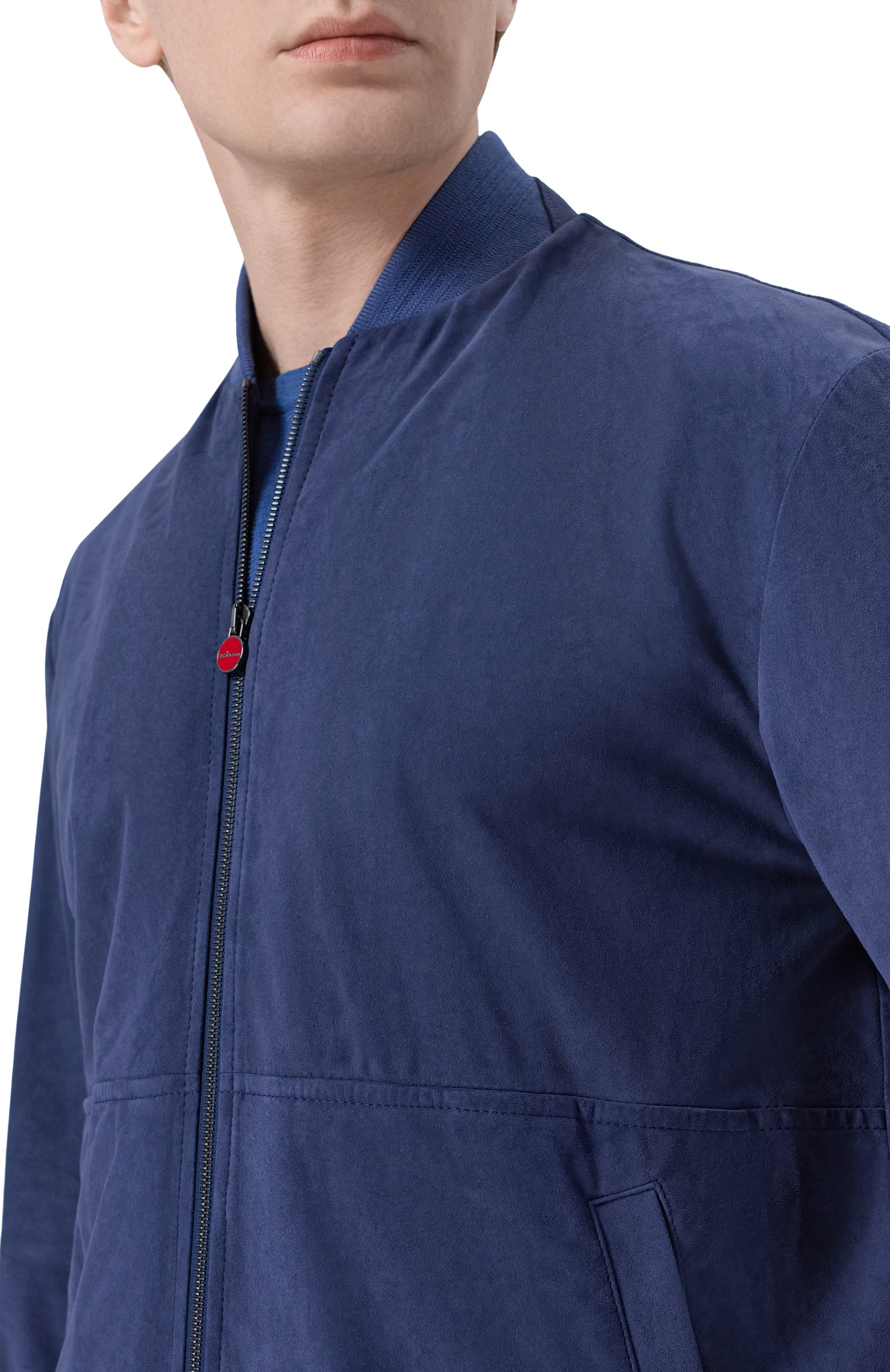 Замшевый бомбер KITON, арт. UW2345V0812H, фото 5