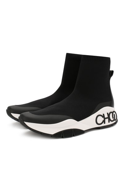 Текстильные кроссовки raine sock JIMMY CHOO, арт. RAINE S0CK/F/KTS, фото 1