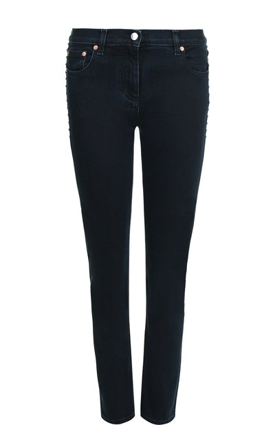 Джинсы прямого кроя с декоративной отделкой VALENTINO, арт. QB3DD07H45L, фото 1