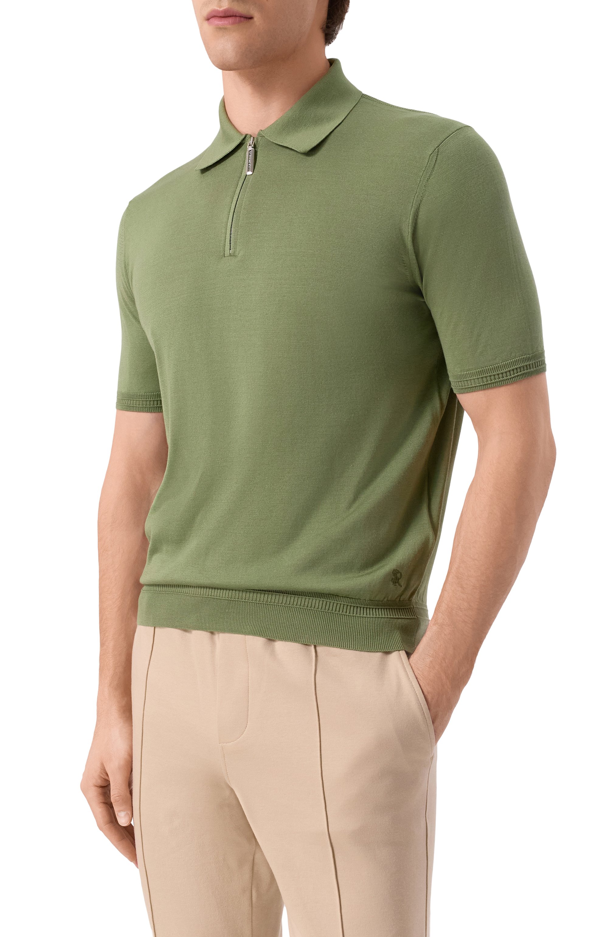 Шелковое поло STEFANO RICCI, арт. K616215P31/F25101, фото 3