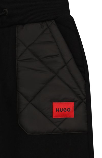 Хлопковые джоггеры HUGO, арт. G00461, фото 3