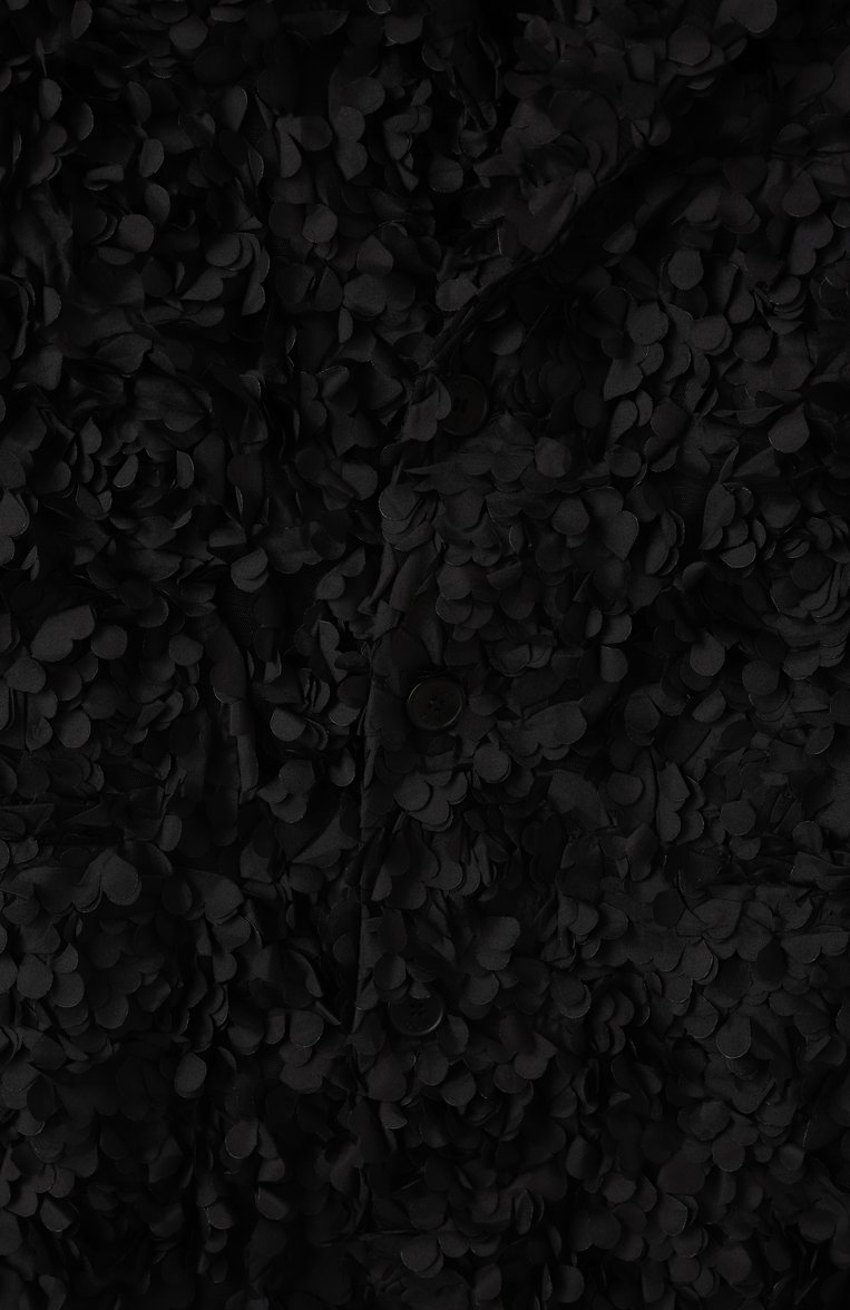 Детский жакет DOUUOD черного цвета, арт. DW2A34 | Фото 3 (Рукава: Длинные; Материал подклада: Хлопок; Девочки Кросс-КТ: Жакет-одежда; Материал внешний: Синтетический материал; Автоматизация ТО: Проставлено; Автоматизация состава: Проставлено; Ростовка одежда: 8 лет | 128 см, 10 - 11 лет | 140 - 146см, 12 лет | 152 см, 13 - 15 лет | 158 см, 16 лет | 164 см)
