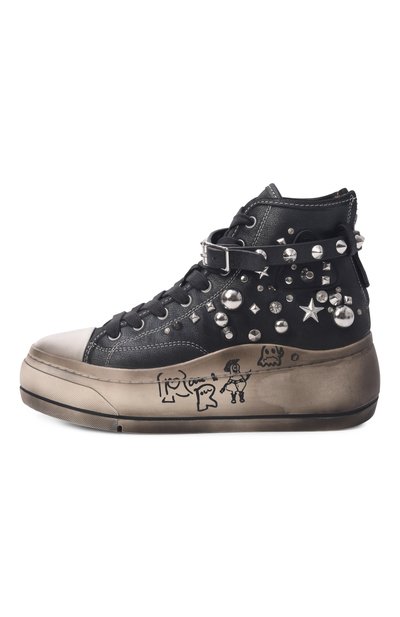 Кожаные кеды kurt R13, арт. R13S5029-S242W, фото 4