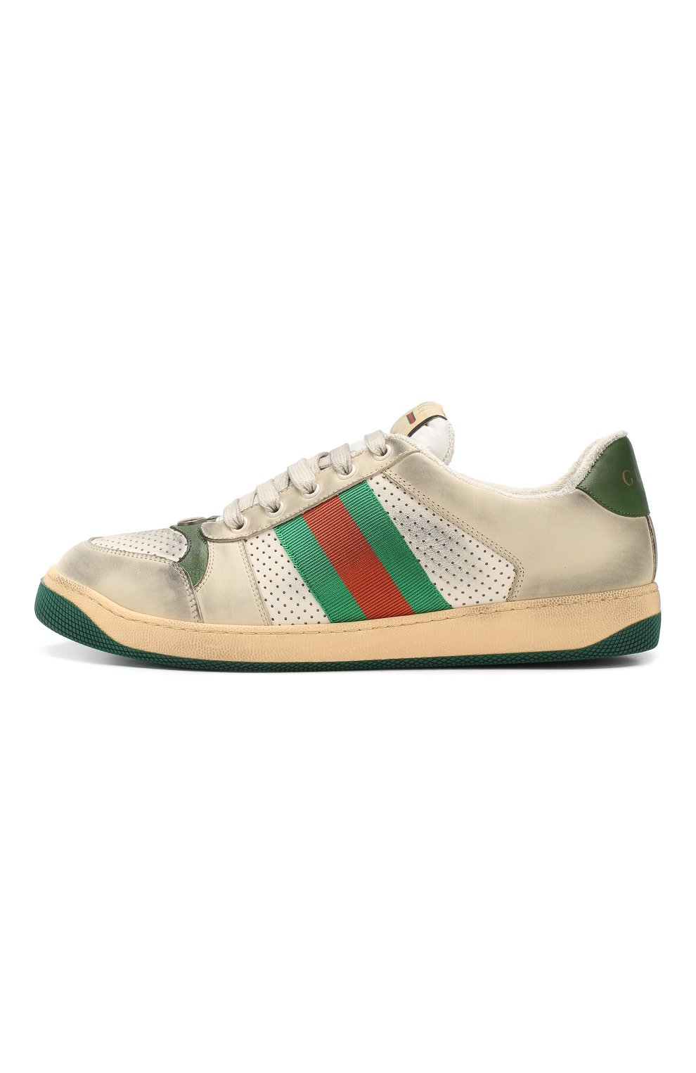 Кожаные кеды screener GUCCI, арт. 546163/0YI20, фото 3