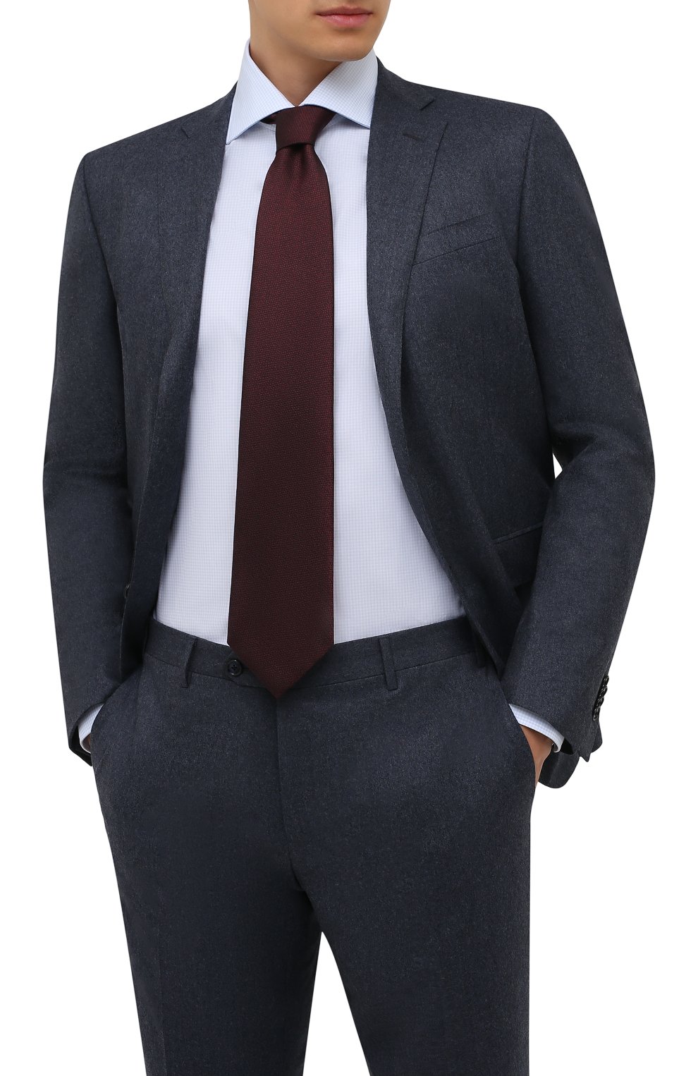 Шелковый галстук ZEGNA, арт. Z2D20T/1XW, фото 2