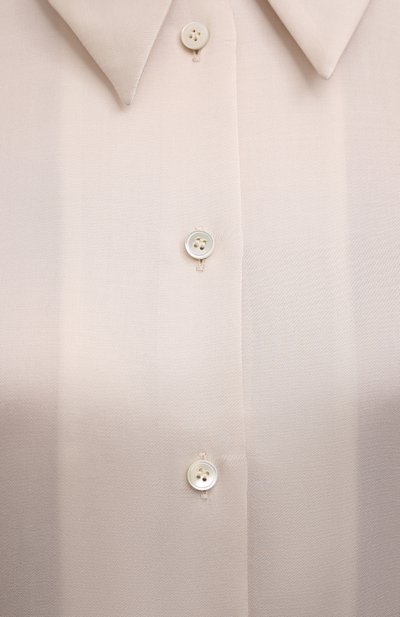 Рубашка LOW CLASSIC бежевого цвета по цене 27400 руб., арт. L0W21FW_SH08CR, фото 5 Рубашка LOW CLASSIC, арт. L0W21FW_SH08CR, фото 5