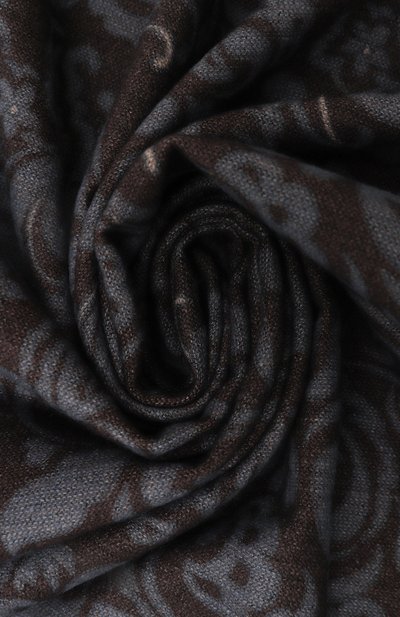 Шелковый шарф KITON, арт. USCIACK0280F20, фото 4