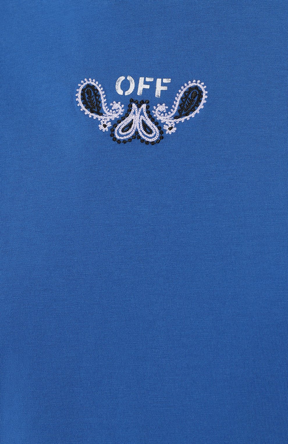 Хлопковая футболка OFF-WHITE, арт. 0WAA089S24JER003, фото 5