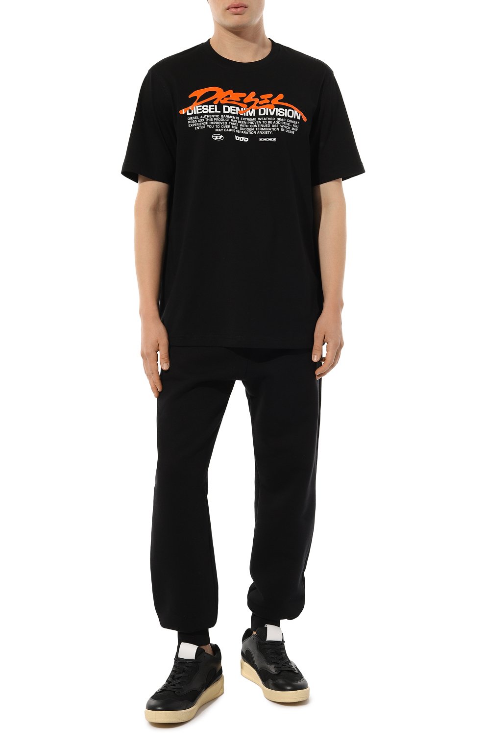Хлопковая футболка DIESEL, арт. A11067/0CATM, фото 2