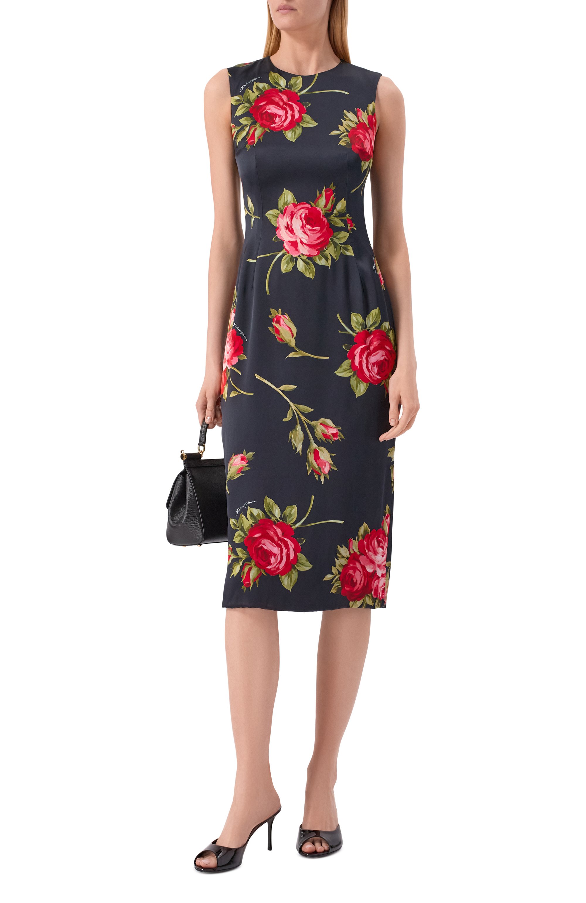 Лакированные мюли keira 75 DOLCE & GABBANA, арт. CR2023/A1471, фото 3