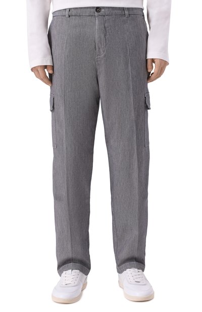 Хлопковые брюки-карго PAUL&SHARK, арт. 15314070, фото 3