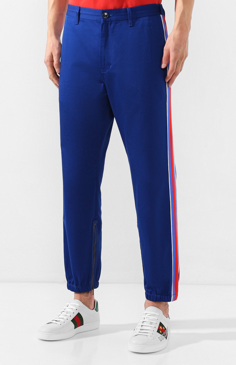 Хлопковые брюки GUCCI, арт. 604187/XDA1R, фото 3