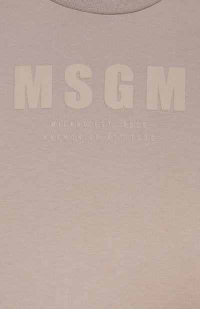 Хлопковое платье MSGM KIDS, арт. S5MSJGDR178, фото 3