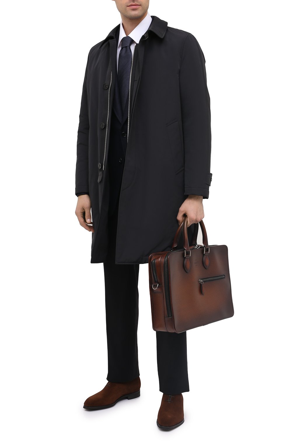 Кожаная сумка для ноутбука BERLUTI, арт. M149262, фото 2