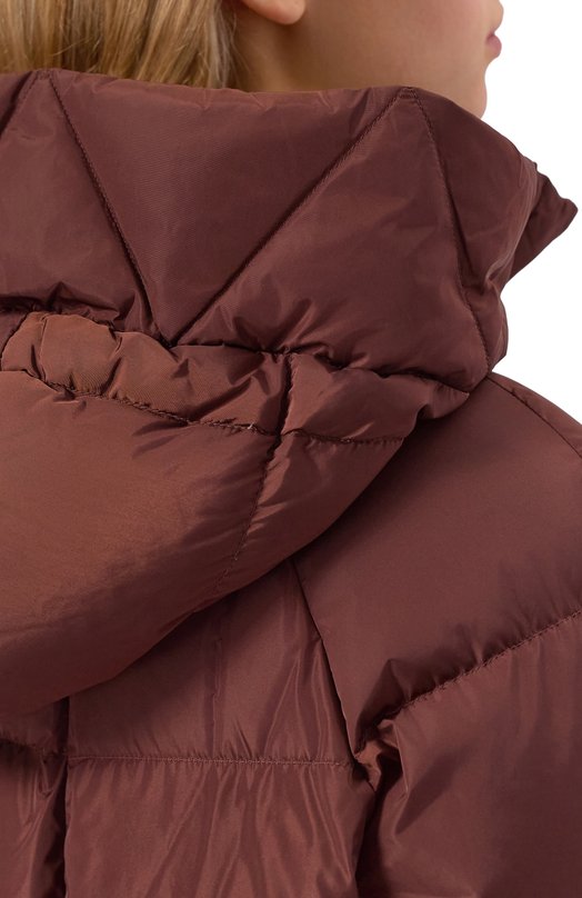 Пуховик Weekend Max Mara NEW BEMB0 Коричневый  NEW BEMB0 Фото 5