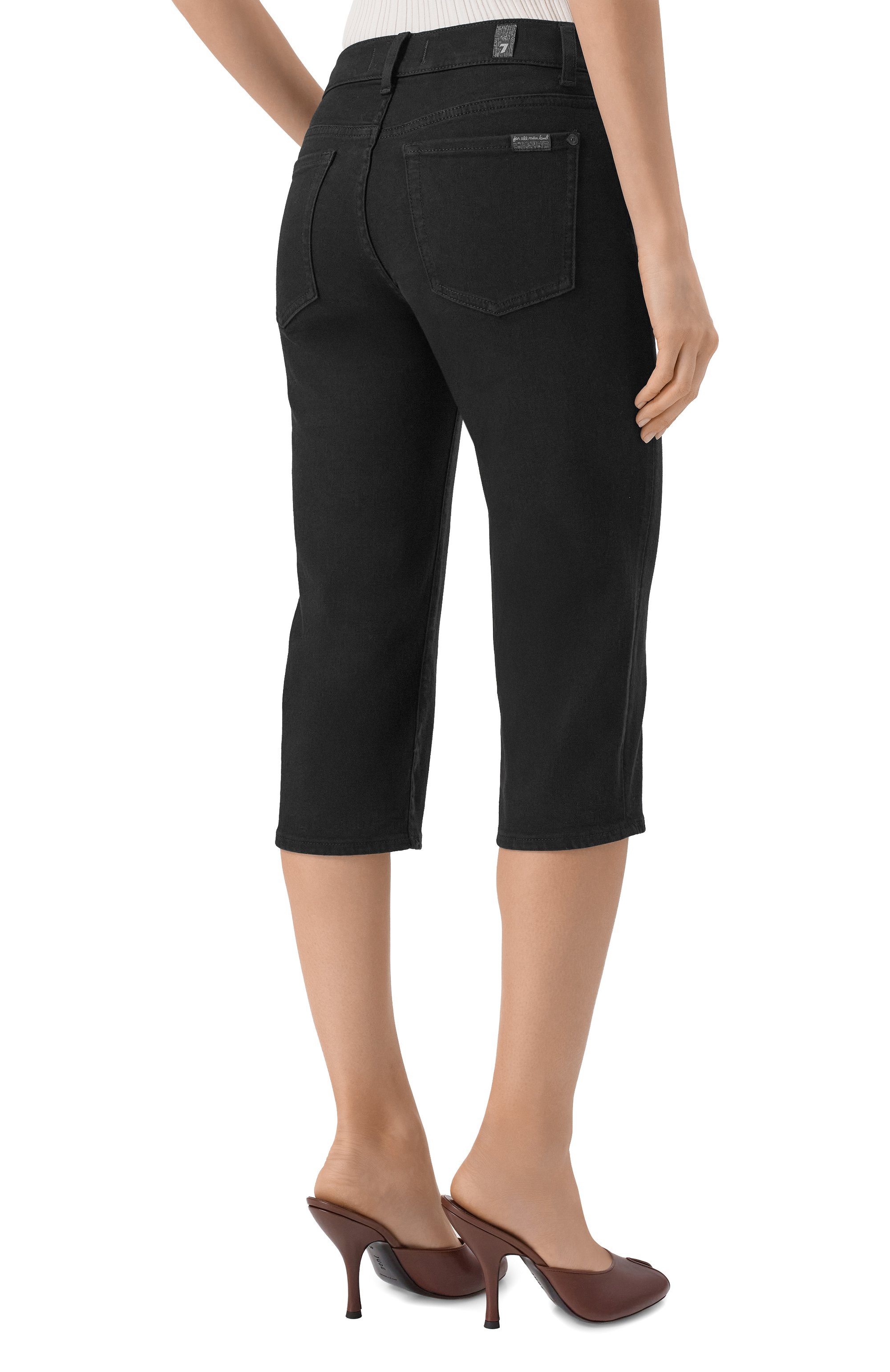 Джинсовые шорты 7 FOR ALL MANKIND, арт. 7UK00U79-0N0, фото 4