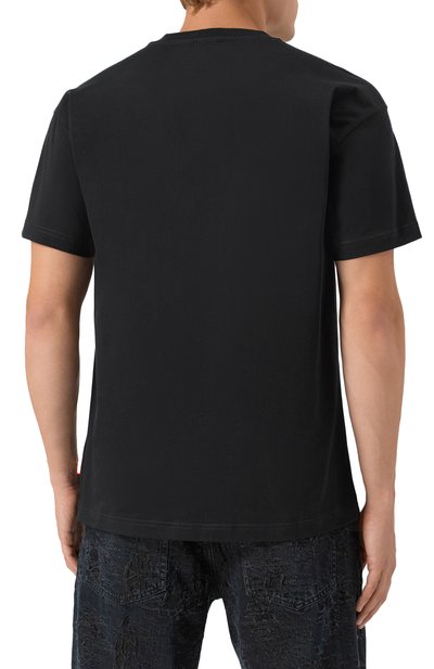 Хлопковая футболка DIESEL, арт. A19571/0PLAT, фото 4