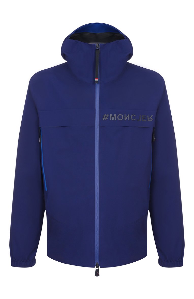 Мужская куртка shipton MONCLER GRENOBLE темно-синего цвета, арт. 1A00015/54AL5 | Фото 1 (Рукава: Длинные; Материал внешний: Синтетический материал; Длина (верхняя одежда): Короткие; Кросс-КТ: Куртка, другое; Стили: Кэжуэл; Автоматизация ТО: Проставлено; Автоматизация состава: Проставлено)