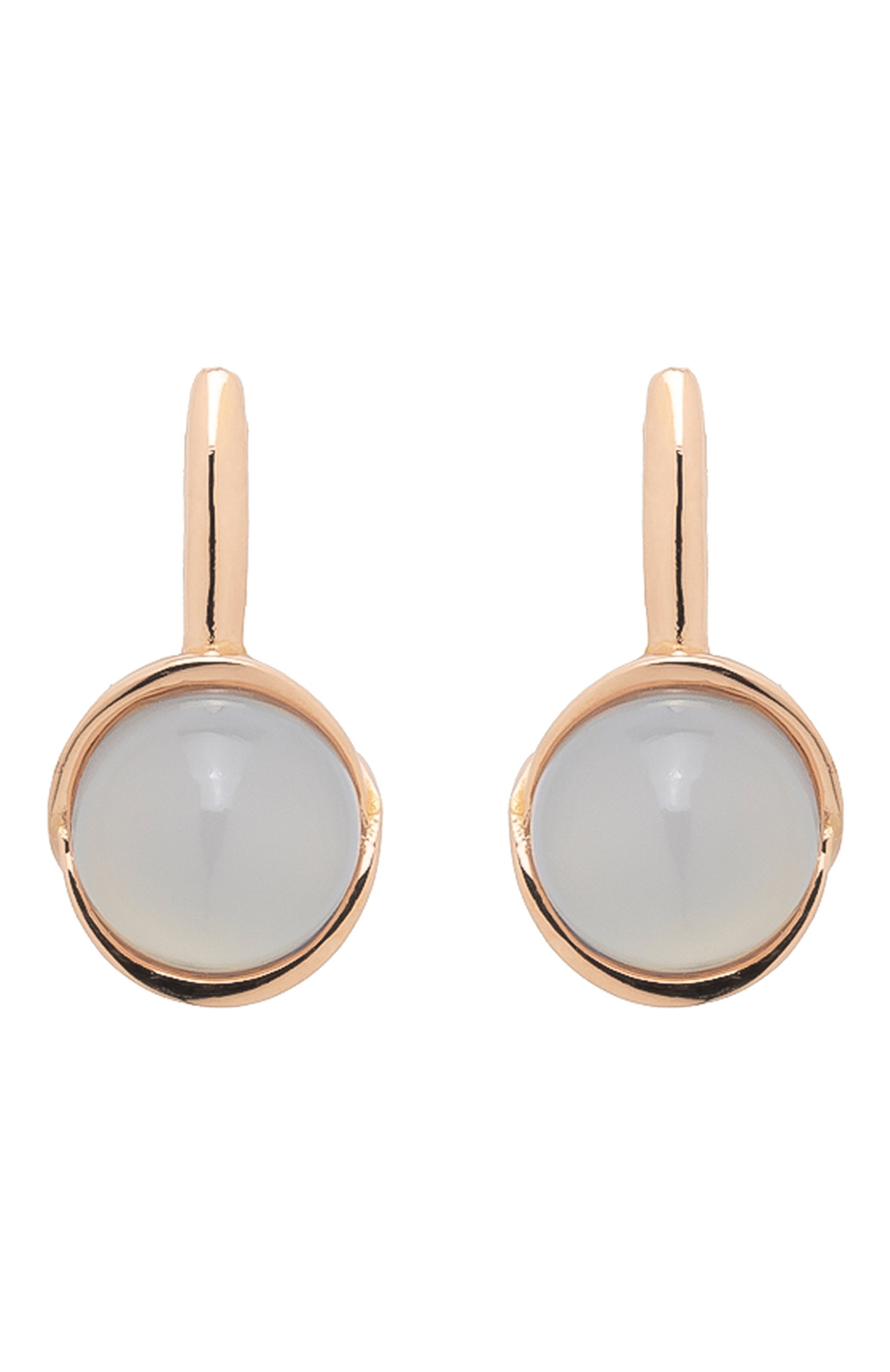 Серьги MIMI бесцветного цвета по цене 182000 руб., арт. O22BAKCLC8, фото 1 Серьги MIMI, арт. O22BAKCLC8, фото 1