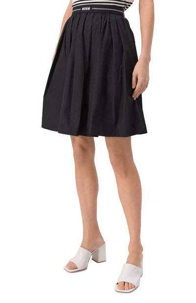 Хлопковая юбка MSGM, арт. 3841MDD22/257100, фото 3
