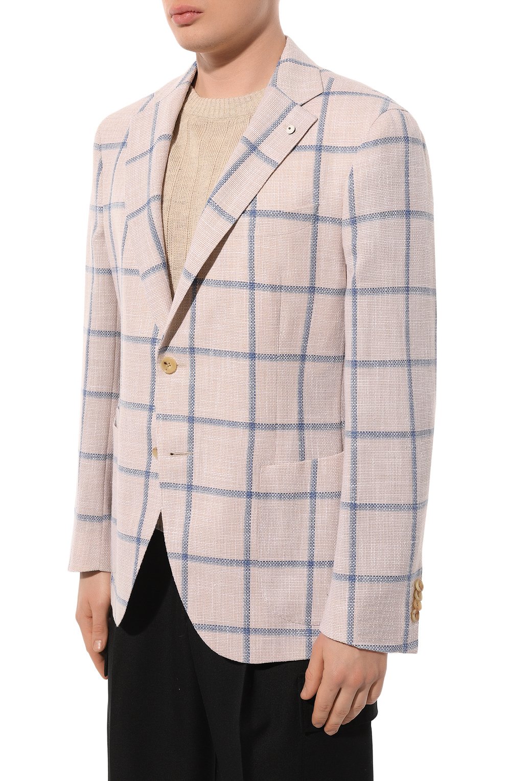 Пиджак из шерсти и шелка L.B.M. 1911, арт. 2411/42313, фото 3