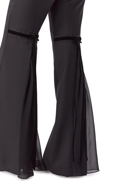 Шерстяные брюки NINA RICCI черного цвета по цене 137500 руб., арт. 26PCPA007/WV0323, фото 5 Шерстяные брюки NINA RICCI, арт. 26PCPA007/WV0323, фото 5