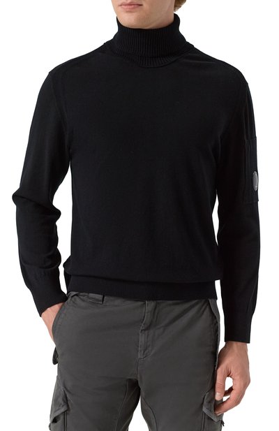 Шерстяная водолазка C.P. COMPANY, арт. 19CMKN035A005528A, фото 3