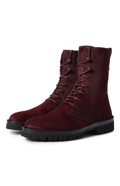 Женские кожаные ботинки GIORGIO ARMANI, арт. GW003777/AF31552