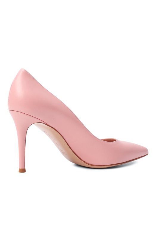 Кожаные туфли Gianvito 85 Gianvito Rossi G24580.85RIC.VITSAKU Розовый  G24580.85RIC.VITSAKU Фото 5