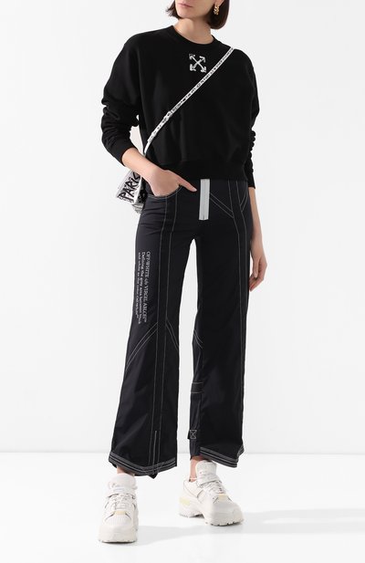 Хлопковый свитшот OFF-WHITE, арт. 0WBA026S20FLE0041001, фото 2