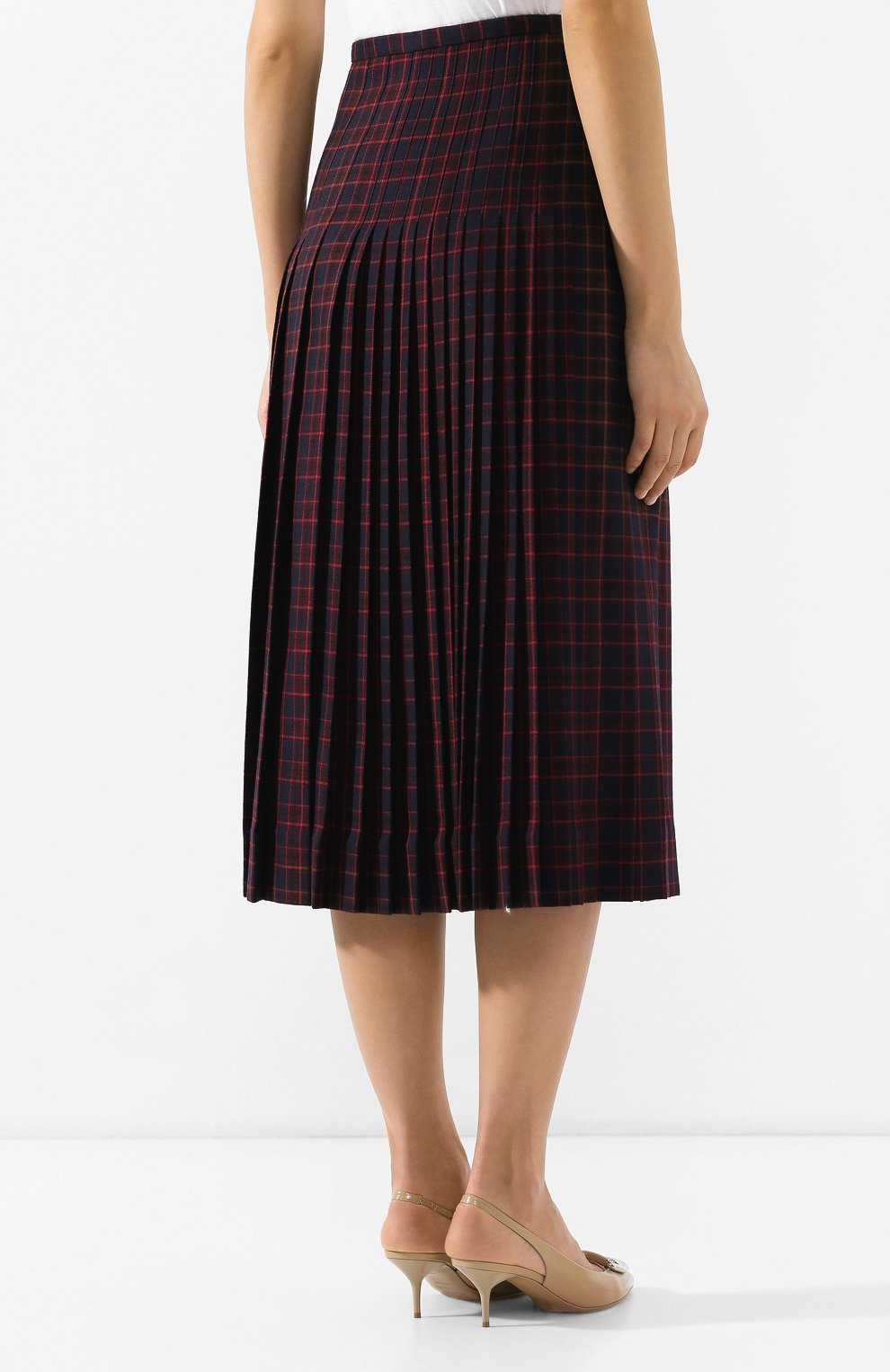 Шерстяная юбка BURBERRY, арт. 8007250, фото 4