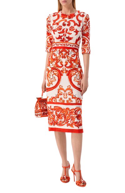 Текстильные босоножки keira 105 DOLCE & GABBANA, арт. CR1959/A9AA2, фото 3